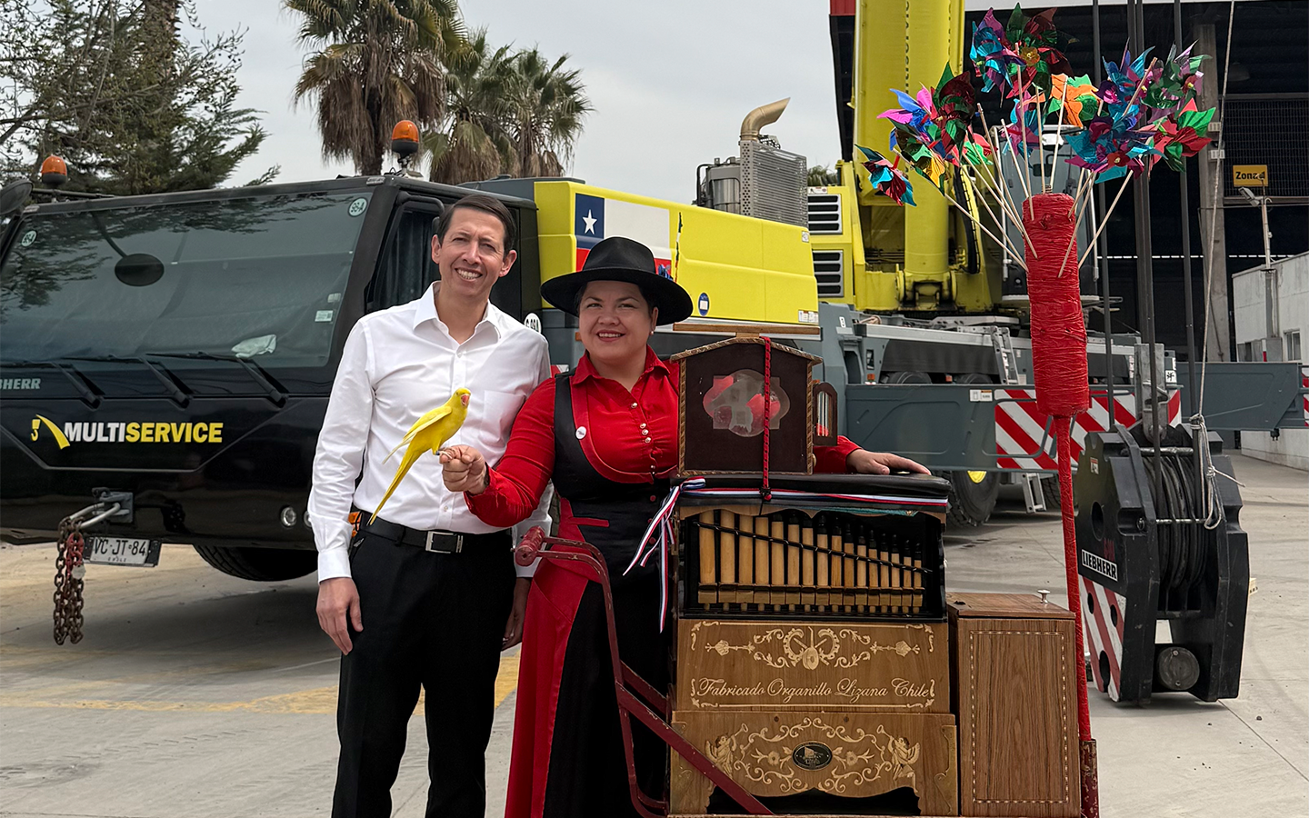 Así vivimos las Fiestas Patrias en Multiservice Grúas